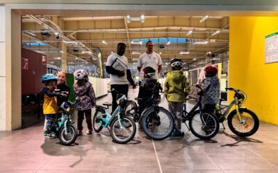 Fahrradworkshop und Fahrradübergabe an Kinder der AHB Berlin Leipzig gGmbH